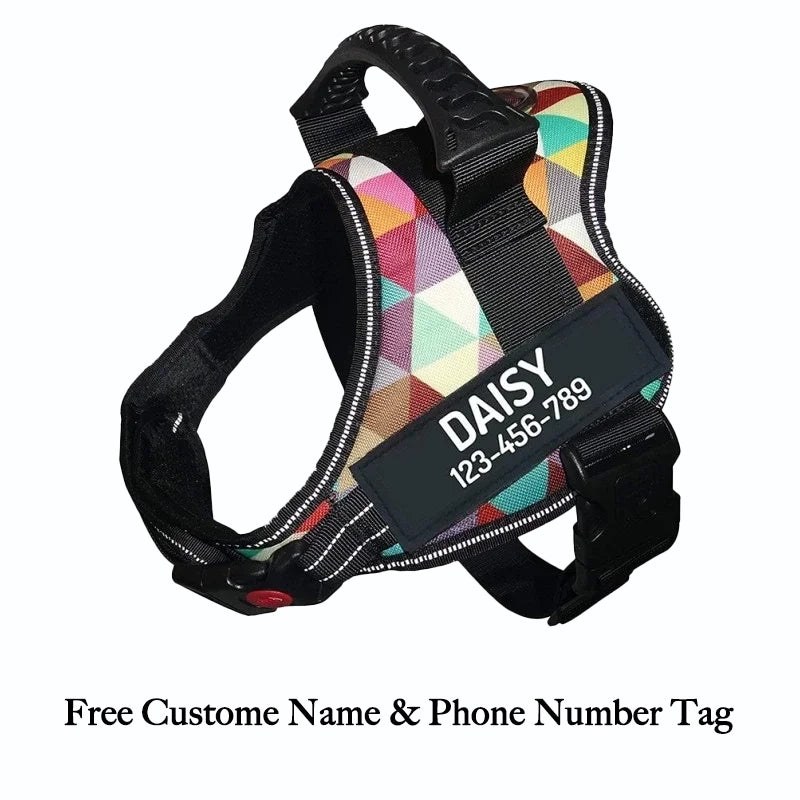 Custom No-Pull Dog Harness – Comfortable, Lightweight & Secure Control
