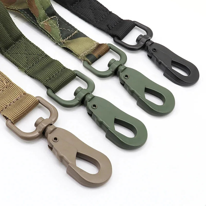 Heavy Duty Tactical Dog Collar & Elastic Leash Set
