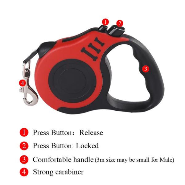 Easy Walk Retractable Puppy Leash