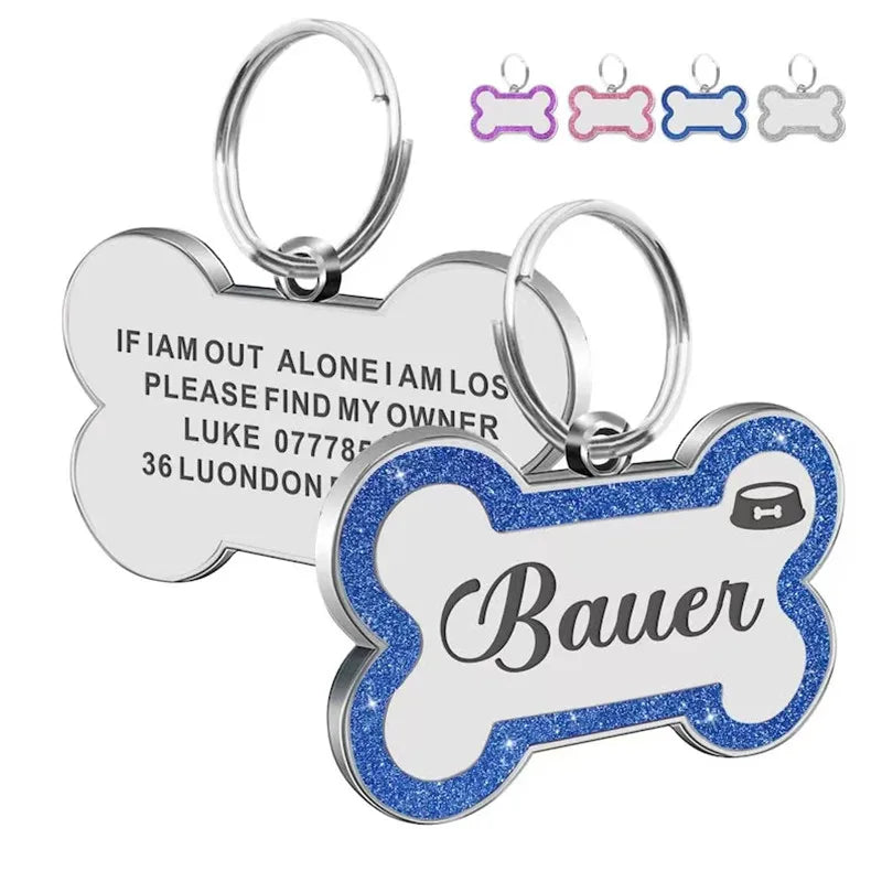 Custom Double-Sided Dog & Cat ID Tag