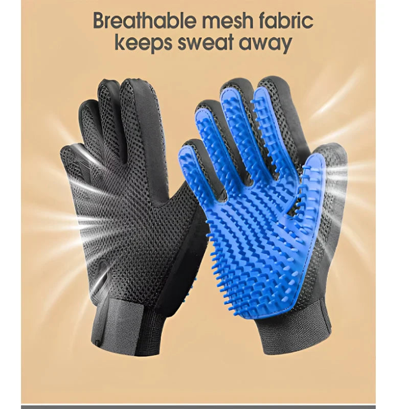 Gentle Deshedding Glove for Pets