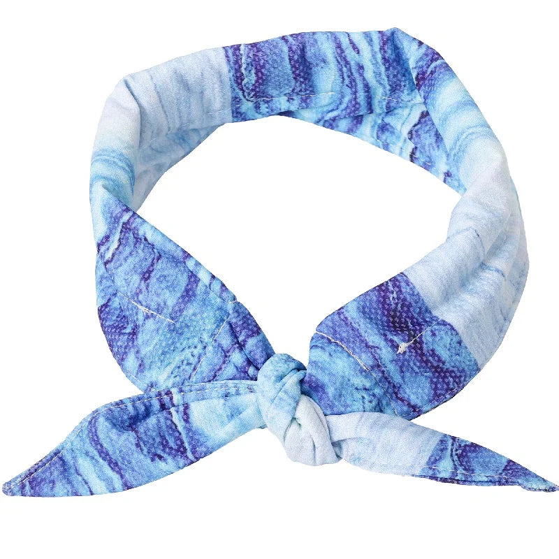 Dogs Ice Cool Neck Bandana – Instant Cooling Pet Scarf Collar | Summer Heatstroke Prevention Breathable Dog Cooling Bandana