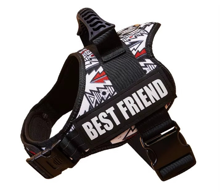 NO PULL Dog Harness Personalized With Your Dog Name
