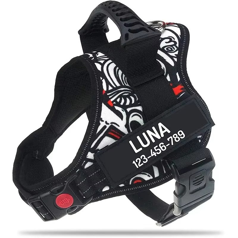 Custom No-Pull Dog Harness – Comfortable, Lightweight & Secure Control