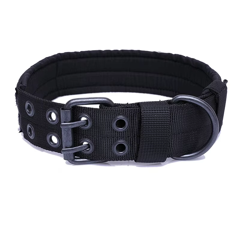 Ultimate Heavy Duty Dog Collar – Military Tactical Nylon Collar with Handle, Reflective & Durable Metal Hardware