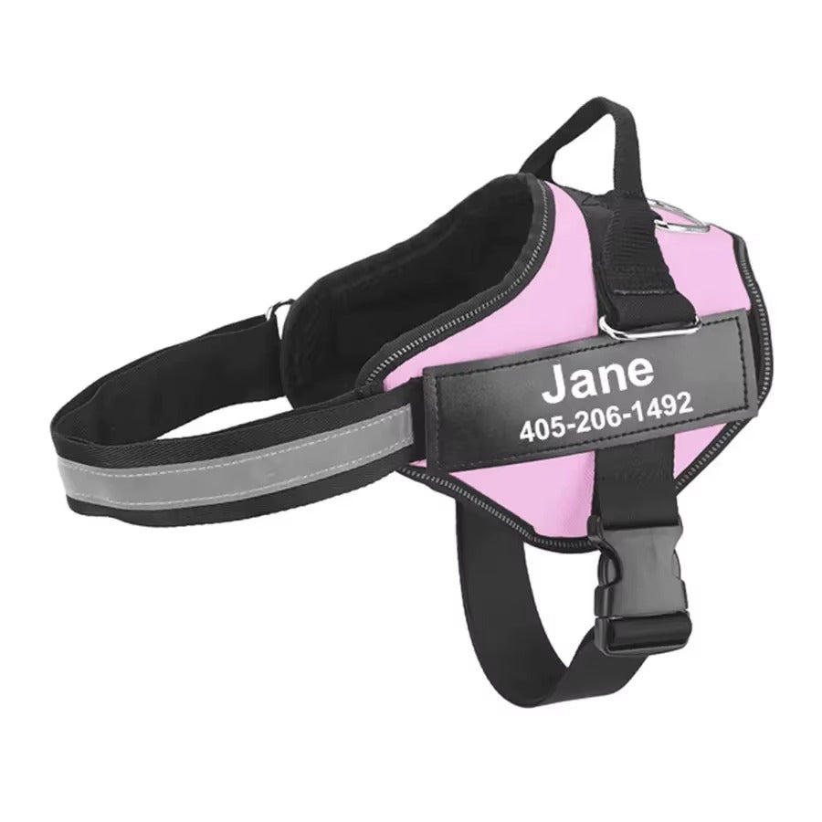 Personalized No-Pull Dog Harness