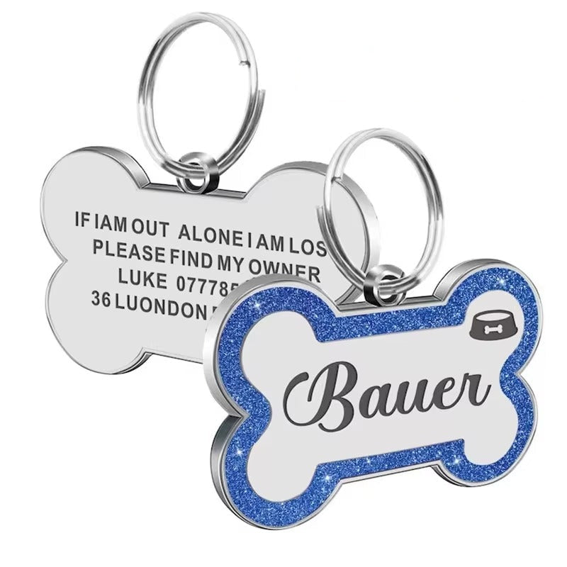Custom Double-Sided Dog & Cat ID Tag