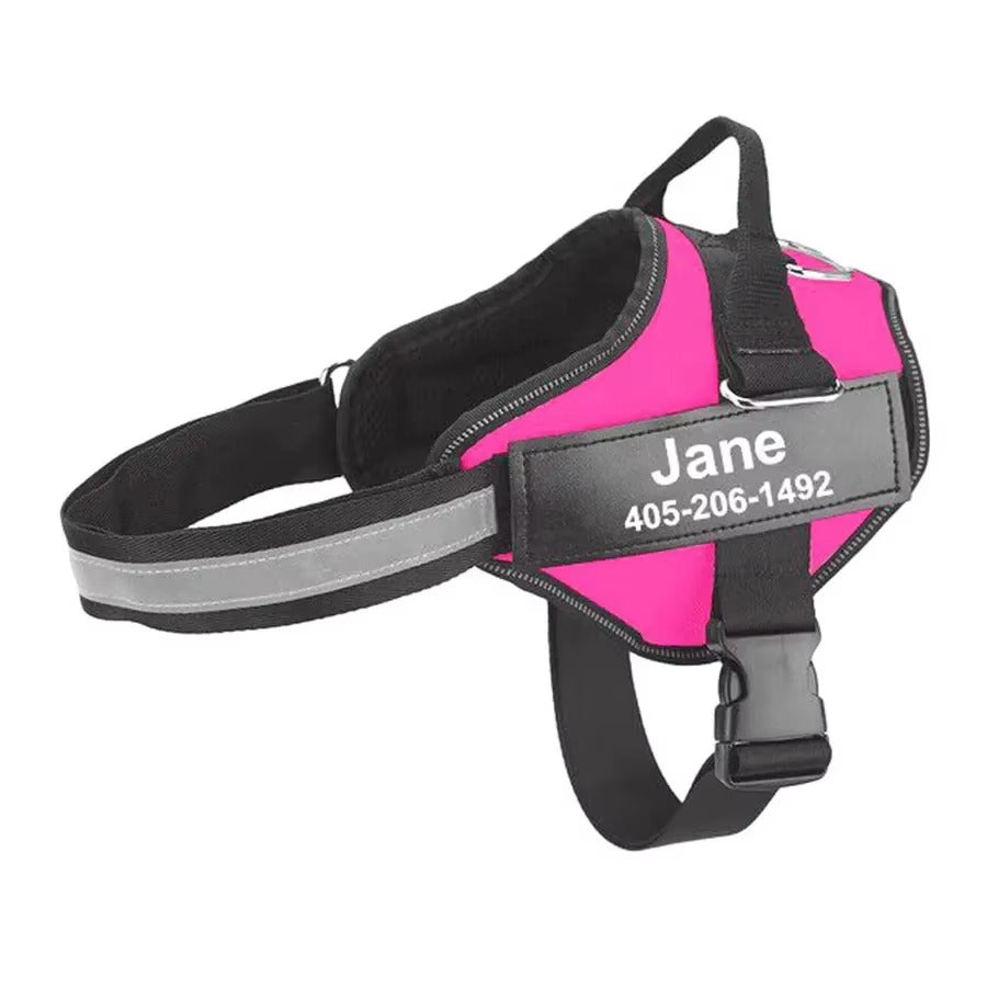 Personalized No-Pull Dog Harness
