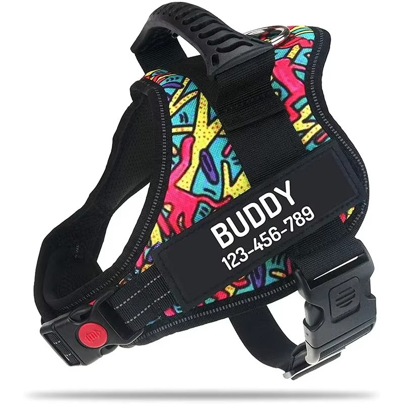 Custom No-Pull Dog Harness – Comfortable, Lightweight & Secure Control