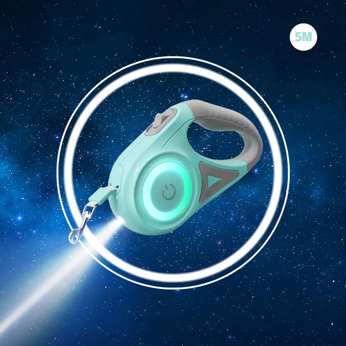 LED Retractable Dog Leash